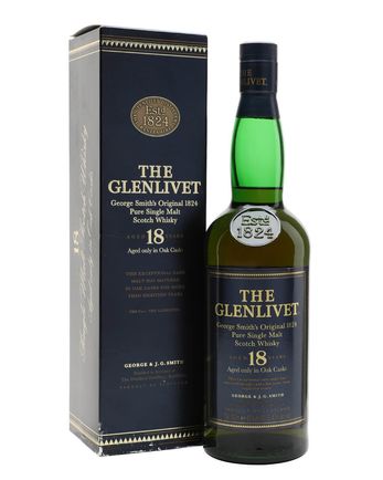 Glenlivet 18 år gammal Bottled 1990s