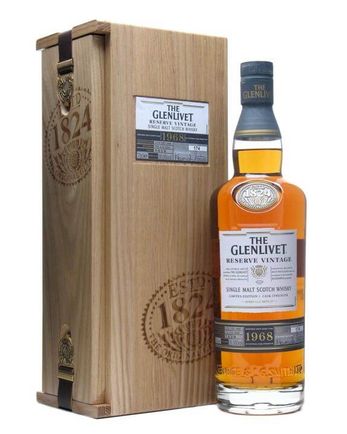 Glenlivet 1968 Reserve Vintage 39 år gammal Cask #7629