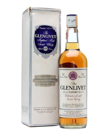 Glenlivet 34 år gammal 150th Anniversary
