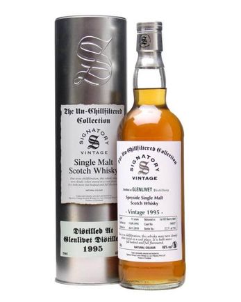 Glenlivet 1995 15 år gammal Sherry Butt #144357 Signatory Un-Chillfiltered Collection
