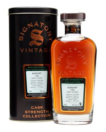 Glenlivet 1996 14 år gammal Sherry Butt Signatory