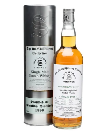 Glenlivet 1996 15 år gammal Sherry Butt #163416 Signatory Un-Chillfiltered Collection
