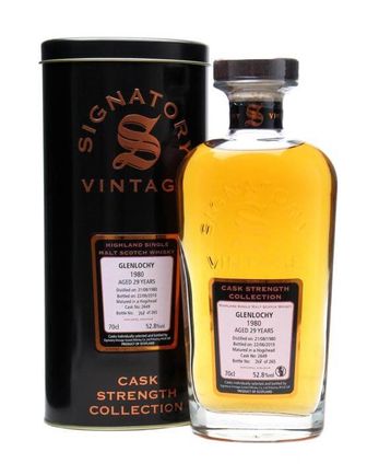 Glenlochy 1980 29 år gammal Cask #2649 Signatory Cask Strength Collection