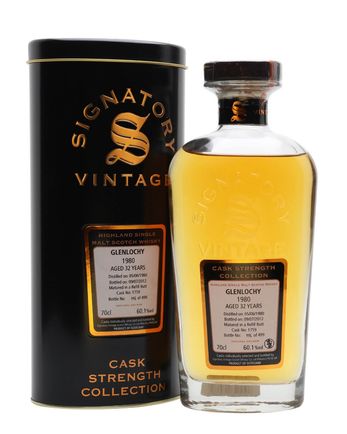 Glenlochy 1980 32 år gammal Cask #1759 Signatory Cask Strength Collection
