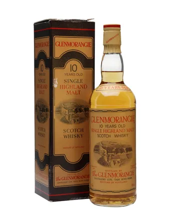 Glenmorangie 10 år gammal Bottled 1980's
