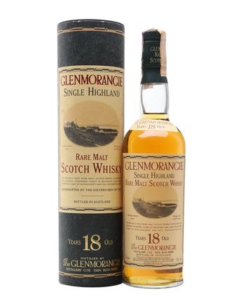 Glenmorangie 18 år gammal Old Presentation