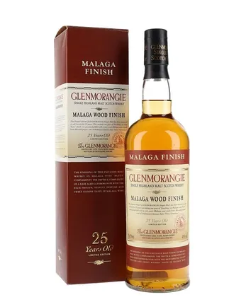 Glenmorangie 25 år gammal Malaga Wood 75cl