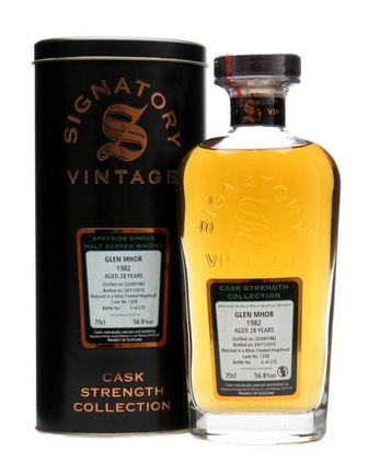 Glen Mhor 1982 28 år gammal Cask# 1328 Signatory Cask Strength Collection