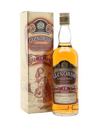 Glenordie 12 år gammal Bottled 1980's 75cl