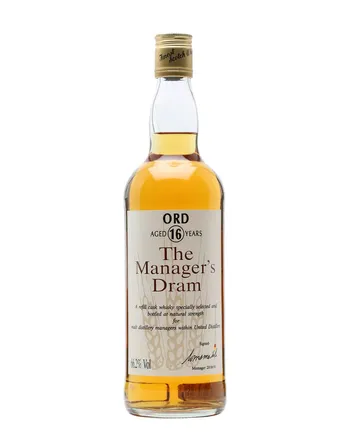 Ord 16 år gammal Manager's Dram