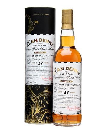 Cameronbridge 1974 37 år gammal Bourbon Cask HH7251 Clan Denny