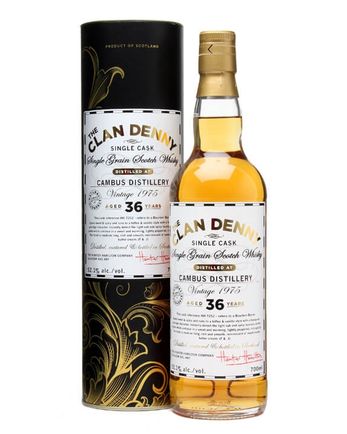 Cambus 1975 36 år gammal Bourbon Cask HH7252 Clan Denny
