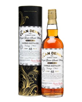 Cambus 1963 48 år gammal Cask HH 7863 Clan Denny