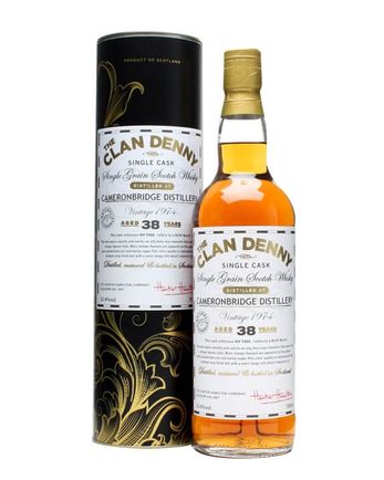 Cameronbridge 1974 38 år gammal Cask #HH9488 Clan Denny