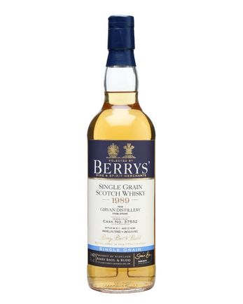 Girvan 1989 22 år gammal Cask #37532 Berry Bros & Rudd