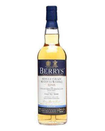 Invergordon 1988 24 år gammal Cask #9000 Berry Bros Berry Bros & Rudd