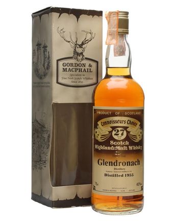 Glendronach 1955 27 år gammal Connoisseurs Choice Gordon & Macphail