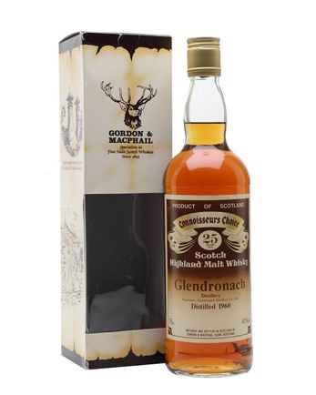 Glendronach 1960 25 år gammal Connoisseurs Choice Gordon & Macphail
