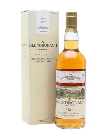 Glendronach 12 år gammal Original Bottled 1980's