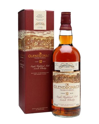 Glendronach 12 år gammal Traditional Bottled 1980s