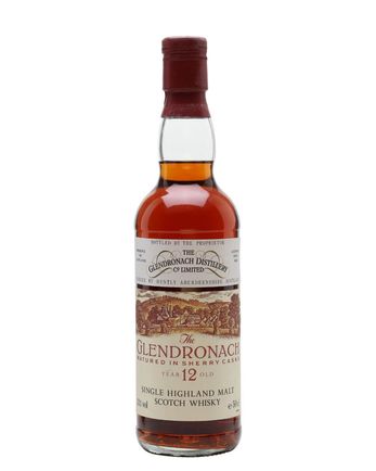 Glendronach 12 år gammal Sherry Cask Small Bottle