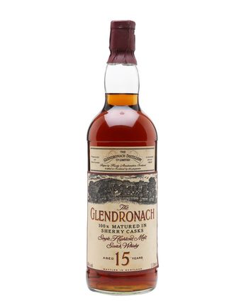 Glendronach 15 år gammal Sherry 1L