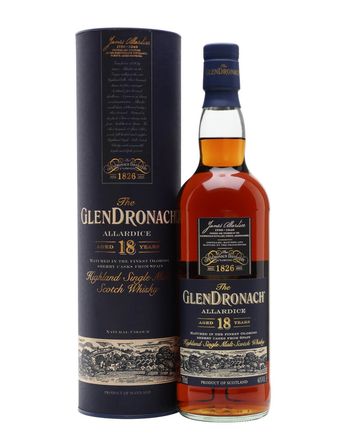 Glendronach 18 år gammal Allardice Sherry Cask