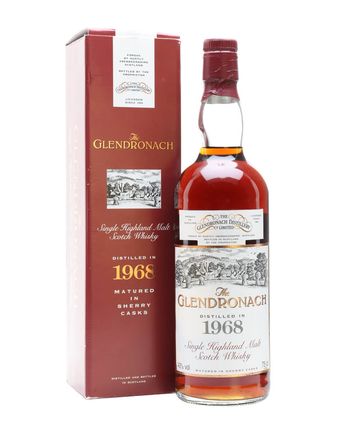 Glendronach 1968 25 år gammal ANA Cask 13