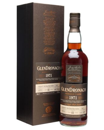 Glendronach 1971 41 år gammal PX Sherry Puncheon #1247