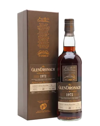 Glendronach 1972 40 år gammal Oloroso Butt #710