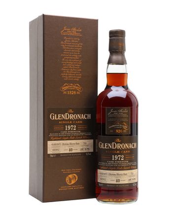 Glendronach 1972 40 år gammal Sherry Cask