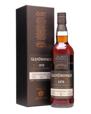 Glendronach 1978 31 år gammal Oloroso Puncheon #1040