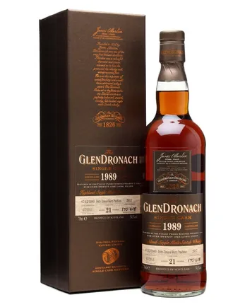 Glendronach 1989 21 år gammal PX Puncheon #2917