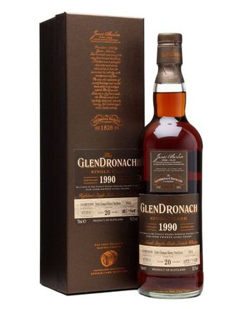 Glendronach 1990 20 år gammal PX Puncheon #1032