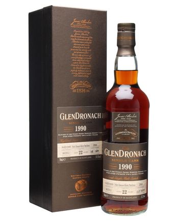 Glendronach 1990 22 år gammal PX Puncheon #2966