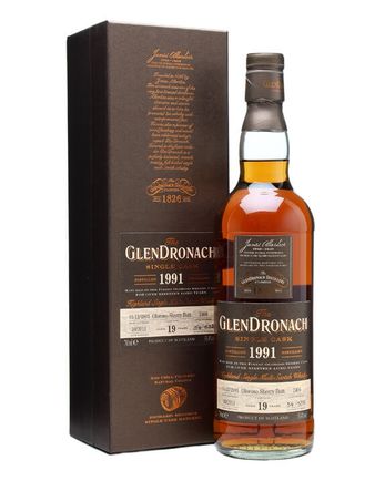 Glendronach 1991 19 år gammal Oloroso Sherry Butt #2406