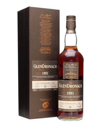 Glendronach 1991 20 år gammal Pedro Ximenez Puncheon #3183