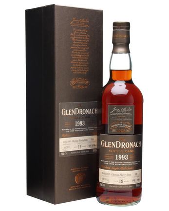 Glendronach 1993 19 år gammal Oloroso Sherry Butt #536