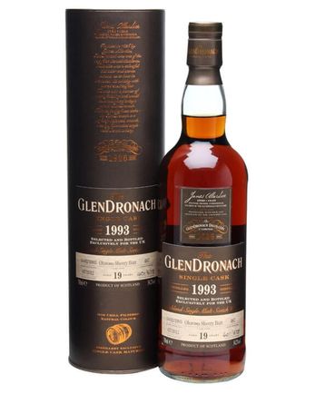 Glendronach 1993 19 år gammal Sherry Cask #487