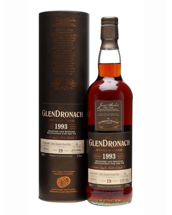 Glendronach 1993 19 år gammal Pedro Ximenez Butt #26