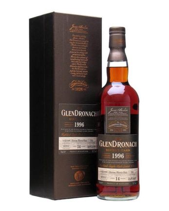 Glendronach 1996 14 år gammal Oloroso Sherry Butt #202