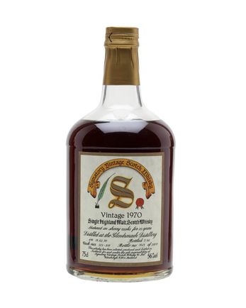 Glendronach 1970 20 år gammal Sherry Cask Signatory