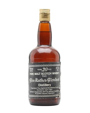 Glenrothes 1957 20 år gammal Cadenhead's