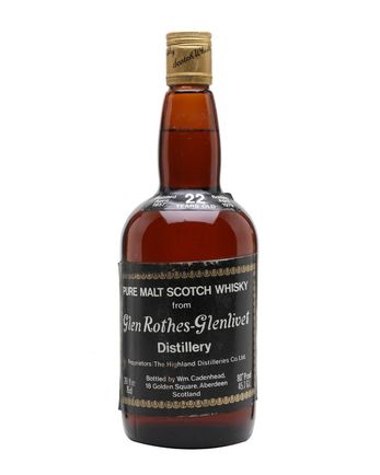 Glenrothes Glenlivet 1957 22 år gammal Cadenhead's