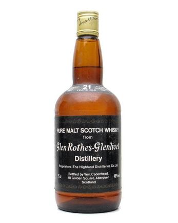 Glenrothes 1961 21 år gammal Cadenhead's