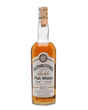 Glenrothes 8 år gammal Bottled 1970s