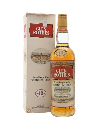 Glenrothes 12 år gammal Bottled 1980s
