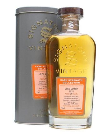 Glen Scotia 1974 31 år gammal Signatory Cask Strength Collection