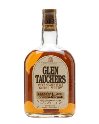 Glentauchers 12 år gammal Bottled 1980's