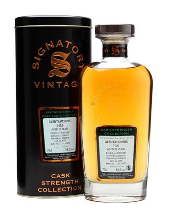 Glentauchers 1981 30 år gammal Cask #1050 Signatory